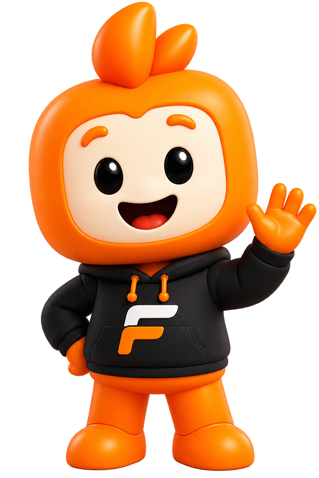 Mascote Favvinho - waving